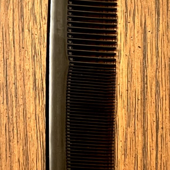 New Hair Comb WWII Original British Army Issued Black Stamped: Made In Canada 7" - Picture 7 of 9